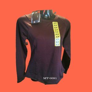 Spyder Women’s Brushed Crew Neck Top (Maroon) S/P